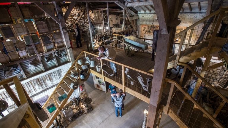 Het museum van Jean-Paul de Vries in Frankrijk (foto: Museum Romagne 14-18). 