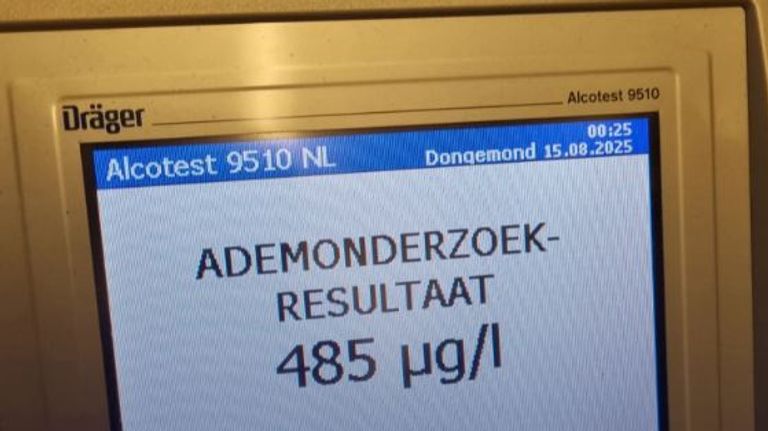 Foto: Politie Dongemond/ Instagram.