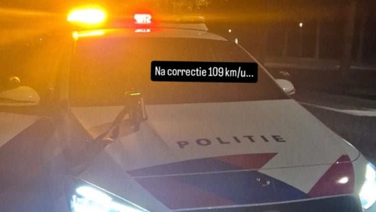 Foto: Instagram politie Weerijs.