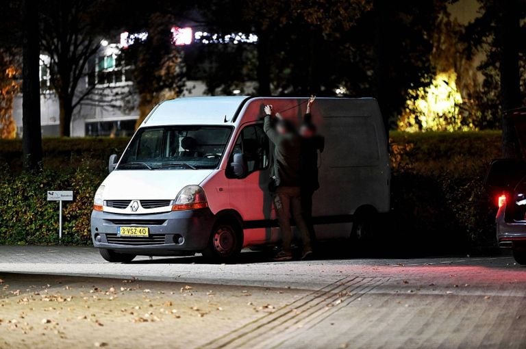 Het busje (Foto: Persbureau Heitink.)