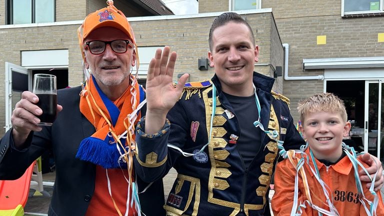 Drie generaties jarig op elf-elf (foto: Floortje Steigenga).