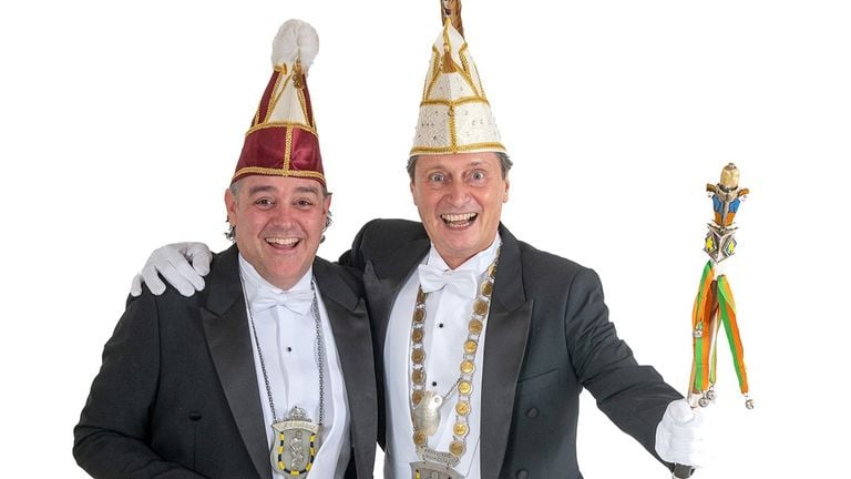 De prins en zijn adjudant in Kruikenstad