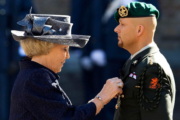 Kroon kreeg in 2009 de Militaire Willems-Orde (foto: ANP).