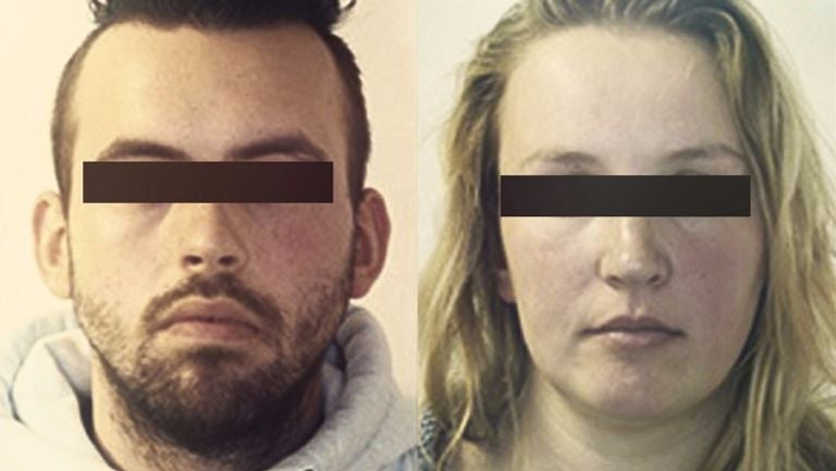 De ouders van Hannah: Rowan en Kim ten tijde van de ontvoering in 2018.