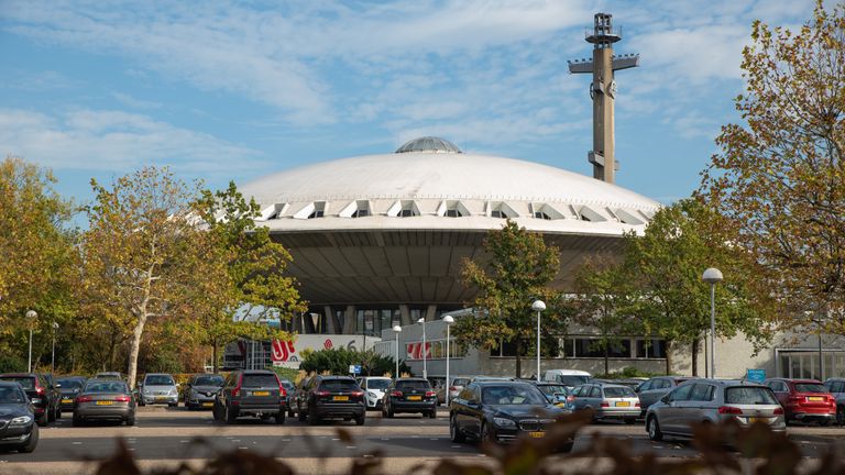 Het Evoluon (Archieffoto: Kevin Cordewener)