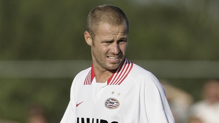 Tommie van der Leegte tijdens zijn tweede periode bij PSV (foto: VI Images). 