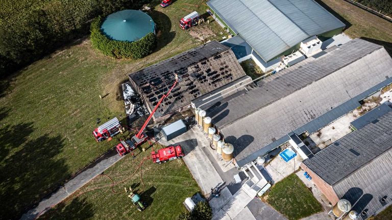 De stal kan als verloren worden beschouwd. (Foto: Rob Engelaar Fotografie)