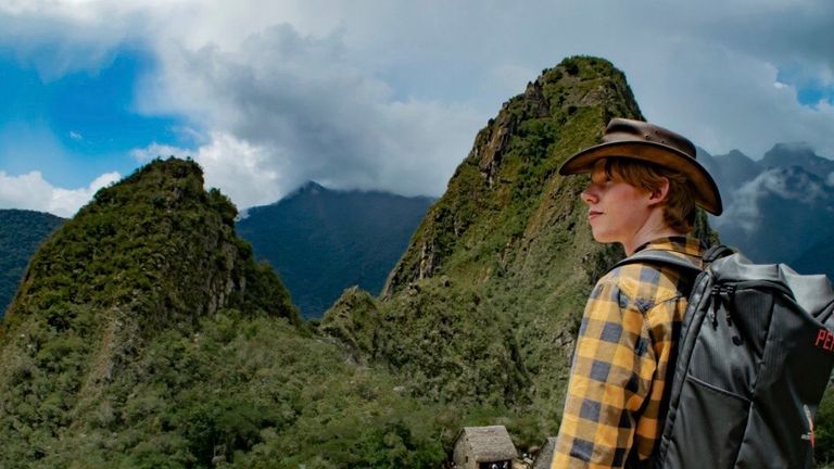 Niels in Peru (foto: Niels Mommersteeg).