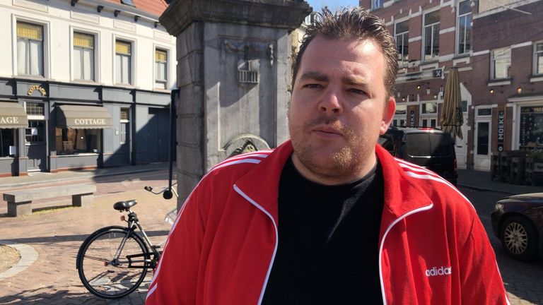 Johan de Vos van Koninklijke Horeca Nederland, afdeling Breda.