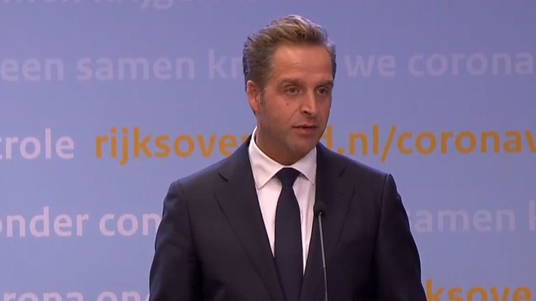 Minister Hugo de Jonge.