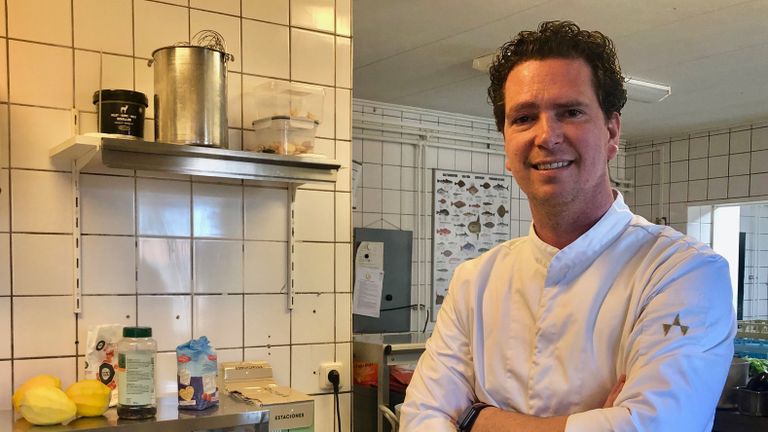 Randy Mollen van restaurant d'n Halder (foto: Erik Peeters)