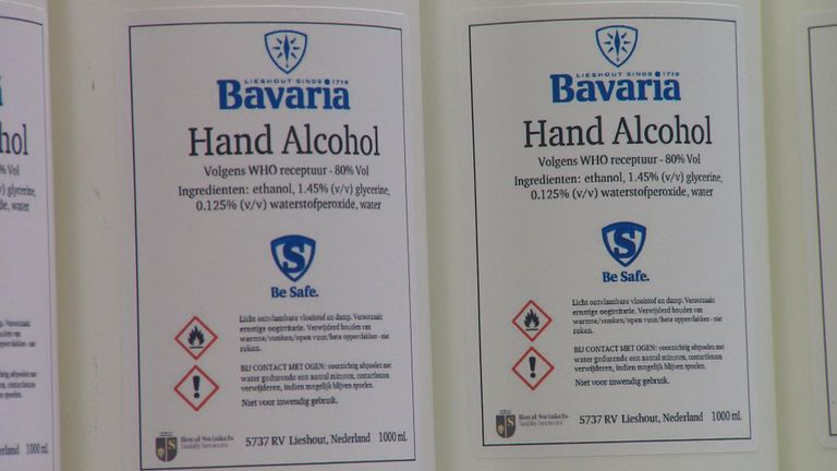 De handalcohol van Bavaria, gemaakt van 'oud' bier.
