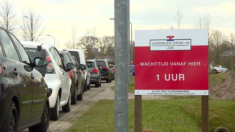 Vanaf hier nog 1 uur wachten