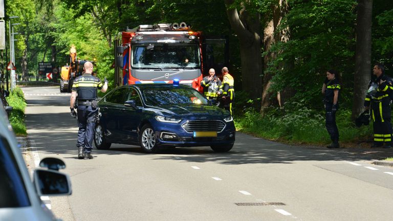 De omgeving is afgezet. (foto: Perry Roovers/SQ Vision Mediaprodukties)