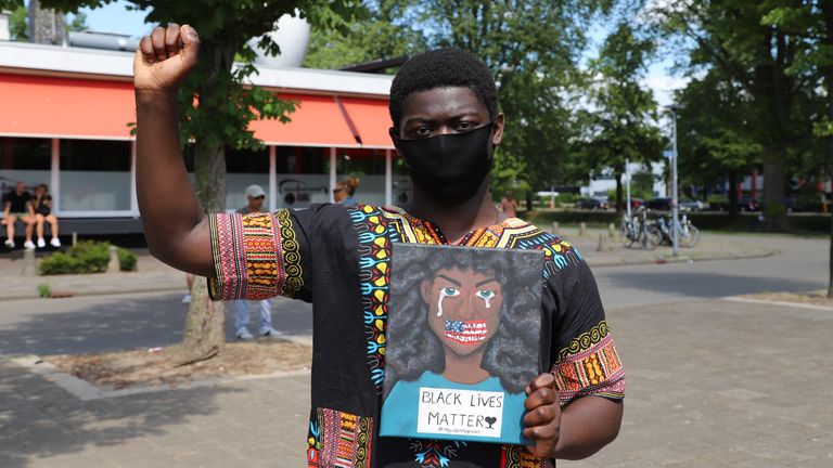  Kingsley (21) uit Breda (Foto: Collin Beijk)