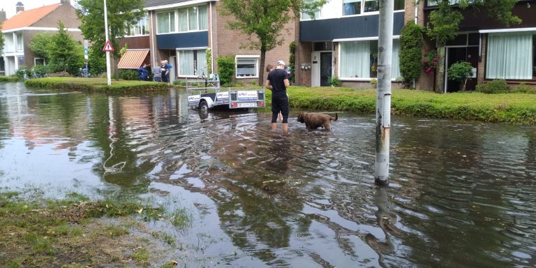 De Jonkheer de la Courstraat in Vlijmen (Foto: Carin Dekkers). 