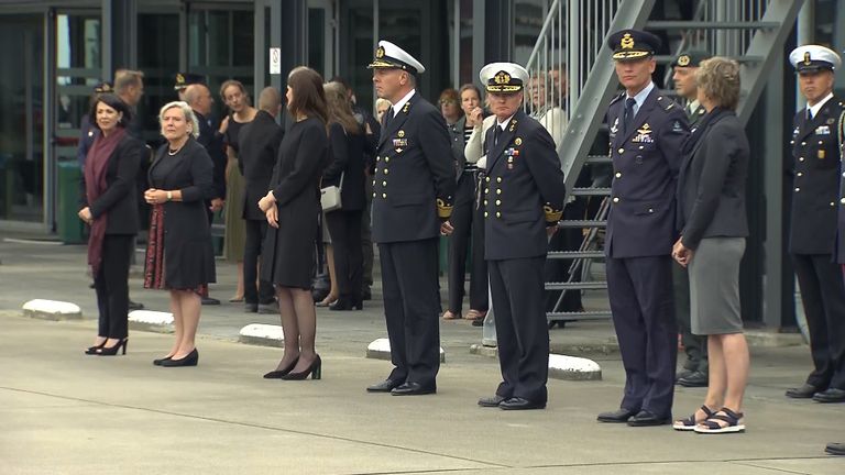 De minister van Defensie was ook aanwezig (Foto: Omroep Brabant).