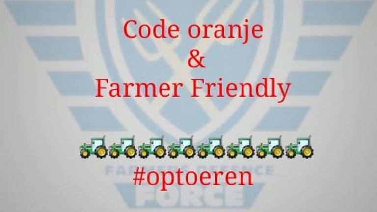 De aankondiging van de boeren. (screenshot: Facebook)