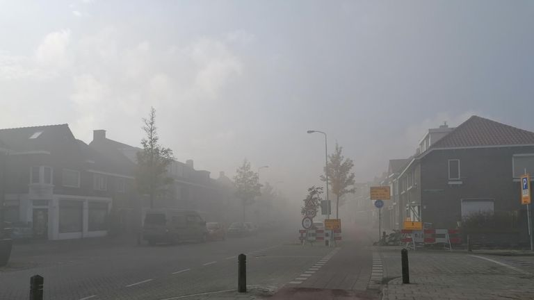 Rook in de straten van Eindhoven (foto: Ista van Galen).