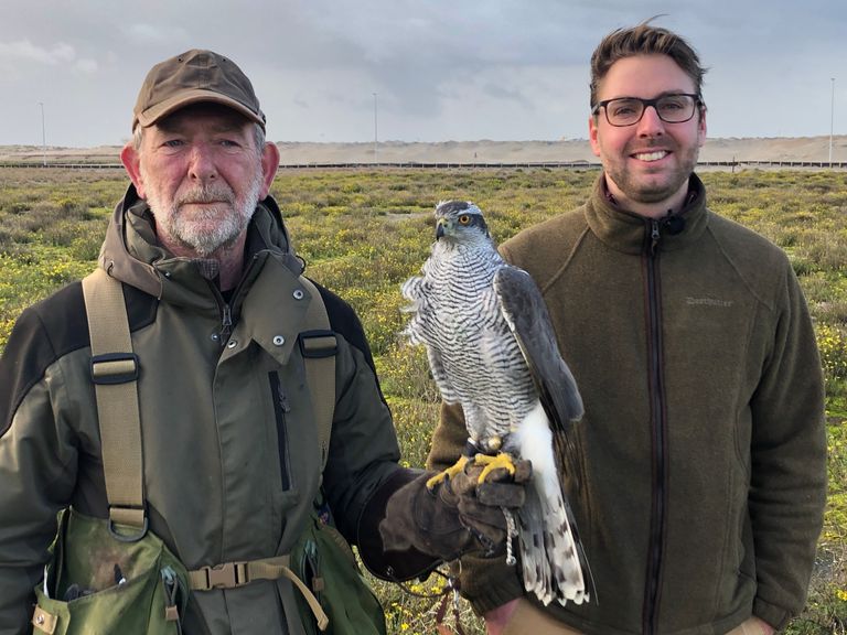 Ties van Engeland en Mark Benders, de Brabanders in de Rotterdamse haven.