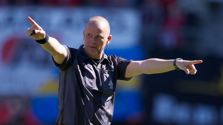 Oud-scheidsrechter Jack van Hulten (foto: ANP).