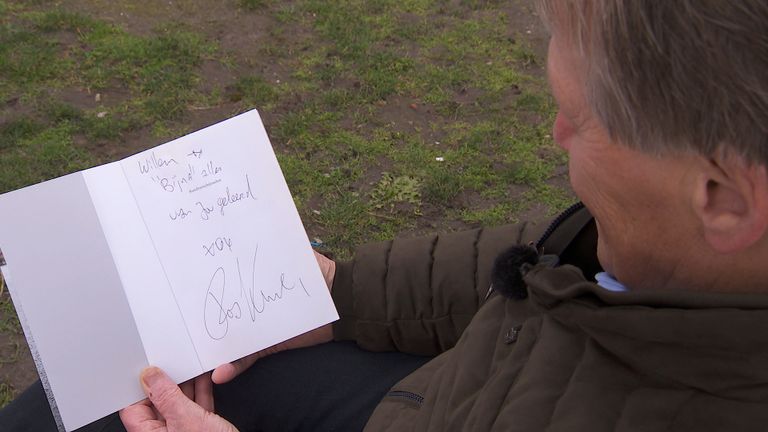 De boodschap van Kemps voor zijn oud-leraar Willem der Kinderen.