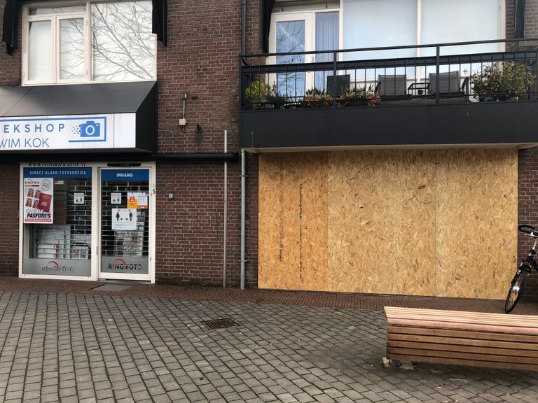 Winkels in Rosmalen zijn afgesloten.