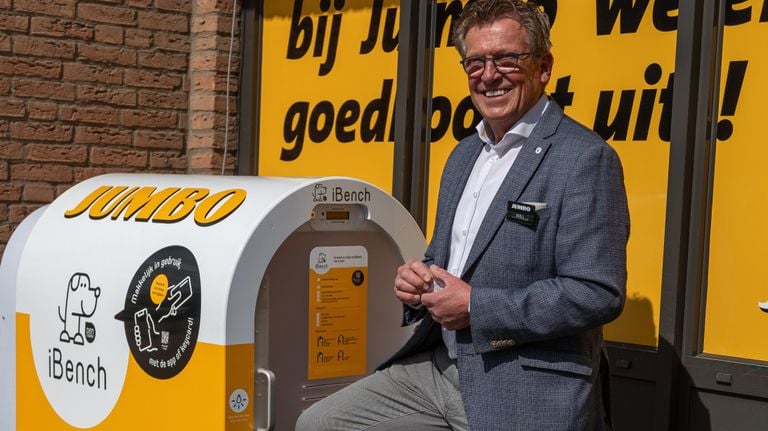 De Jumbo in Budel had de primeur van de eerste iBench in Nederland (foto: NDB creative studio).