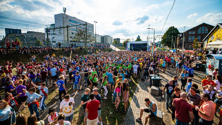 Het Purple Festival in 2019 (foto: Fontys).
