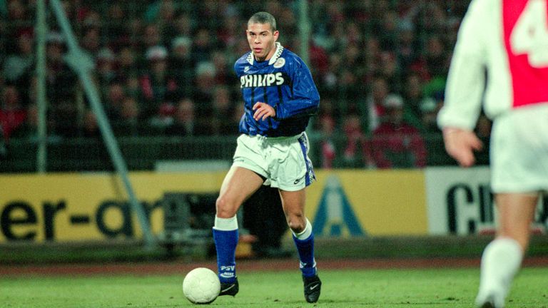 Ronaldo speelde in de jaren 90 voor PSV. Foto: ANP