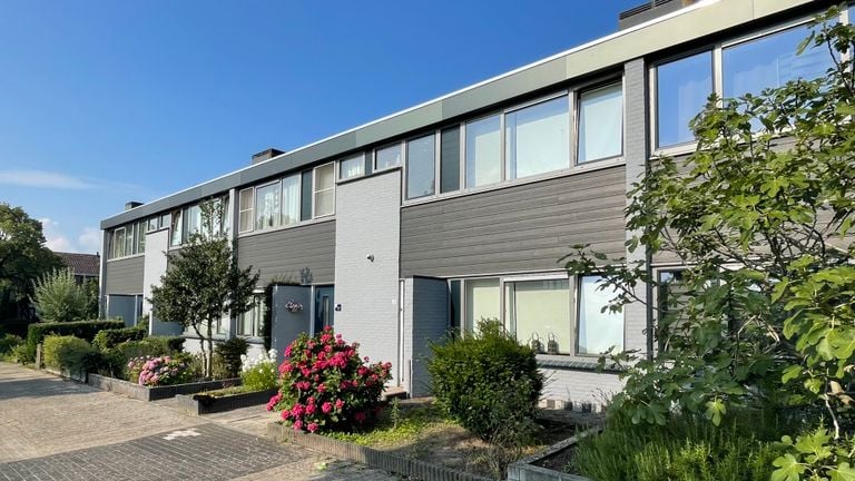 Dezelfde huizen in een andere kleur en straat (foto: Raymond Merkx). 