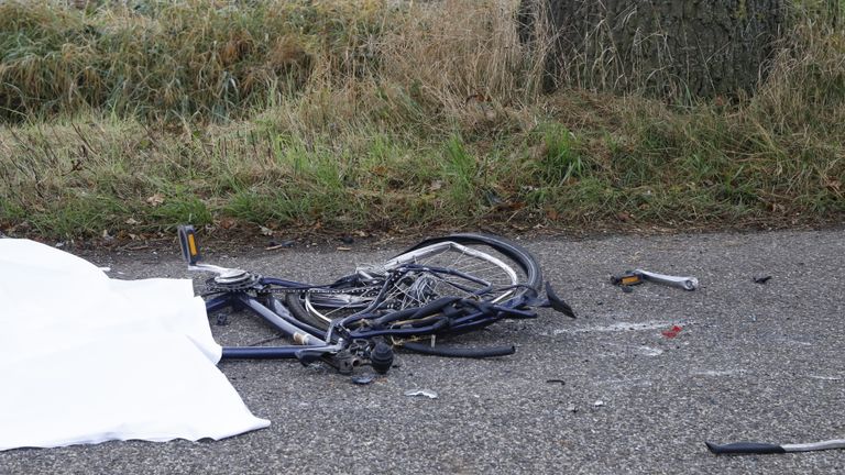 De aanrijding in Sint-Anthonis vond rond halfacht zaterdagochtend plaats (foto: SK-Media).