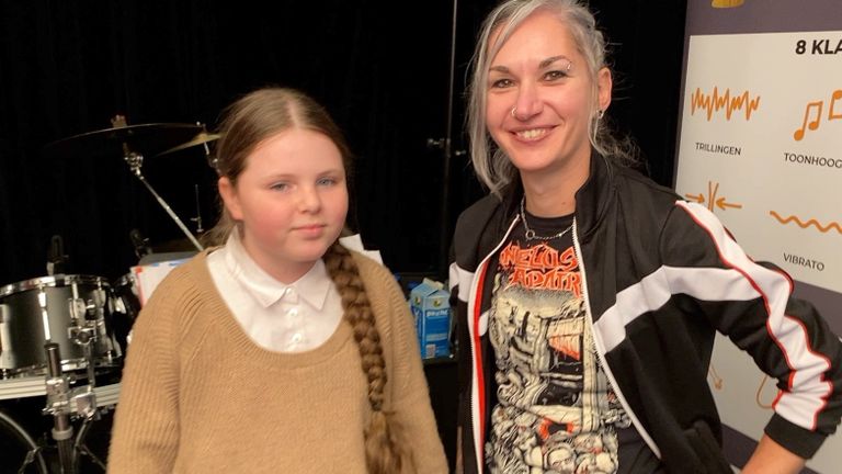 Nova met haar Gruntcoach Monica Janssen (foto: Jan Peels)