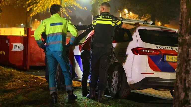 Beide mannen konden uiteindelijk worden aangehouden (foto: Bart Meesters).