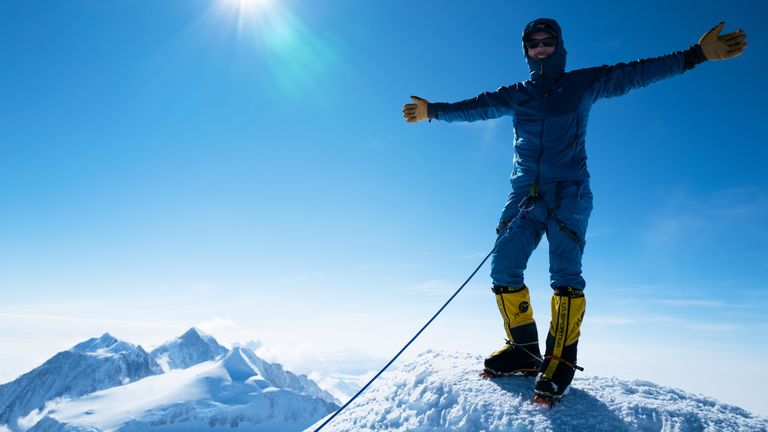 Jur op Mount Vinson (eigen foto).