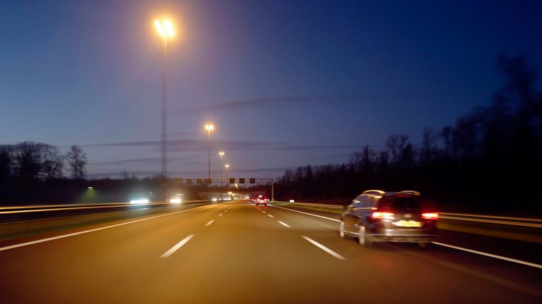 Rust op de snelweg (foto: ANP 2020/Richard Brocken).