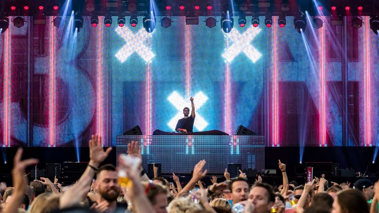 R3HAB in 2018 op Breda Live (foto: ANP).