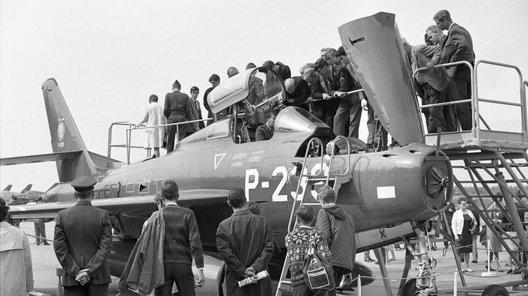 Open dag Koninklijke Luchtmacht in 1967 (foto: Eindhoven Airport).