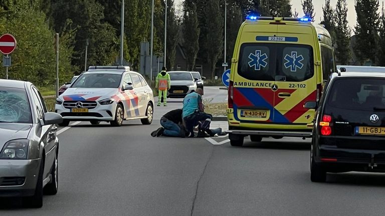 De aanrijding vond plaats bij het kruispunt van de Sint-Oedenrodeseweg met de Hurkseweg bij Best (foto: Noël van Hooft).