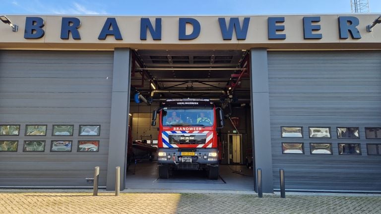 De brandweer van het dorp Vierlingsbeek (foto: Tom Berkers).