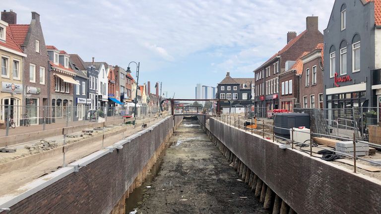 De werkzaamheden aan de haven gaan de laatste fase in.