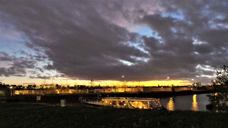 Avondlucht in Breda. (Foto: Henk Voermans)