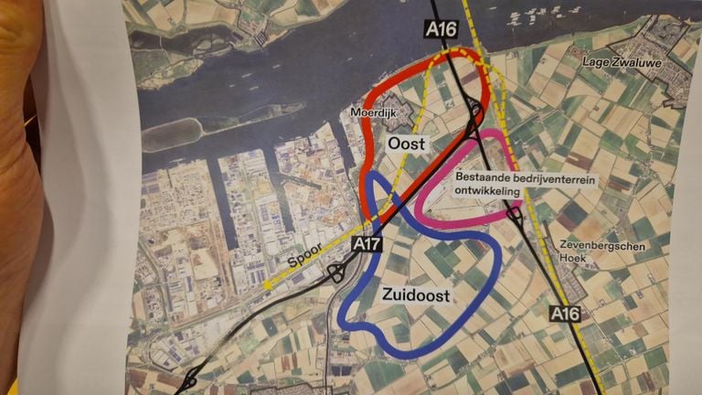 De industrie zal in oost komen (foto: Omroep Brabant).