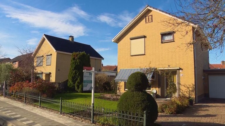 Dit huis is nét verkocht (foto: Omroep Brabant).