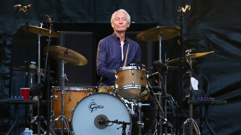 Charlie Watts (80) (Foto: ANP)