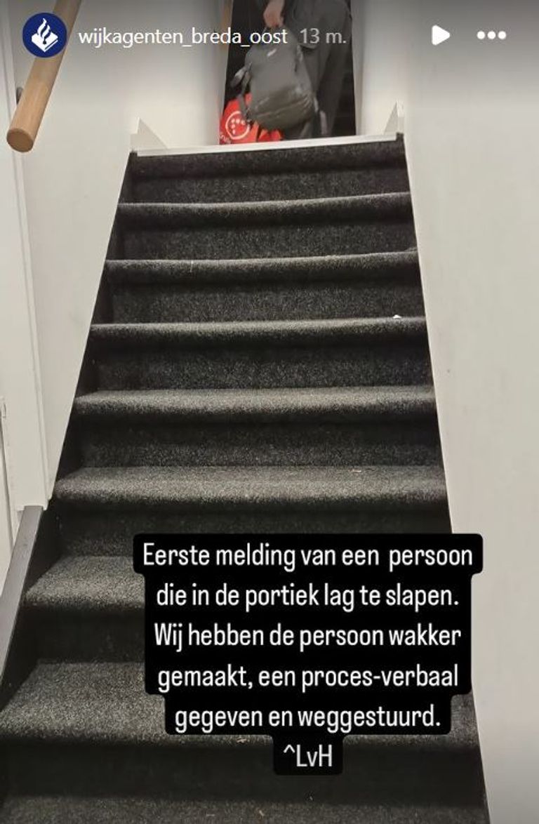 Foto: Instagram wijkagenten Breda-Oost