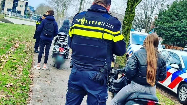 Foto: Politie Basisteam Weerijs/Twitter.