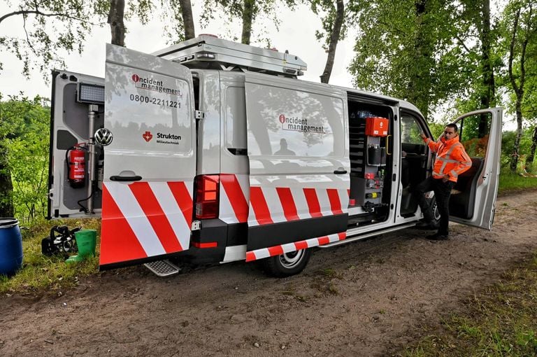 Ook Strukton werd gealarmeerd (foto: Toby de Kort/Persbureau Heitink).
