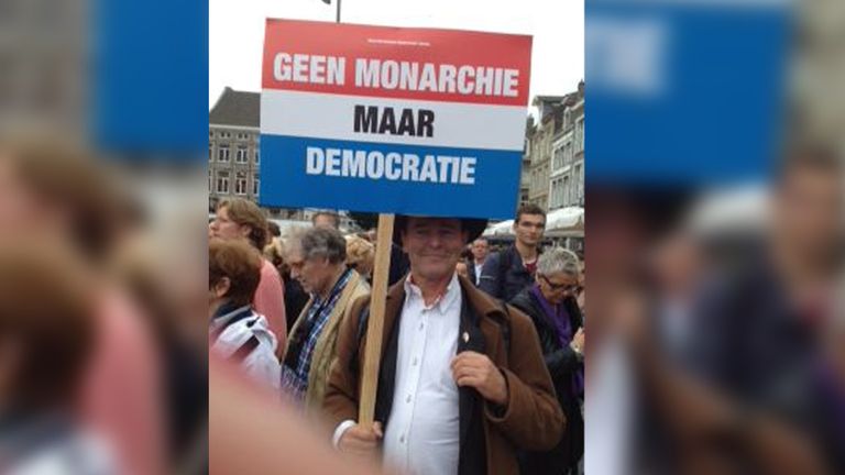 Cornelis laat van zich spreken in Maastricht (eigen foto).