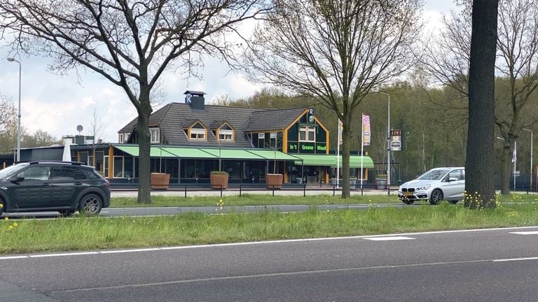 In 't Groene Woud langs de N65 bij Helvoirt (foto: Jan Peels)